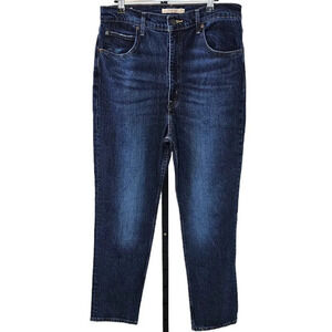 Levi's Womens 70's High  Slim Straight Jeans Size 26 Blue Denim